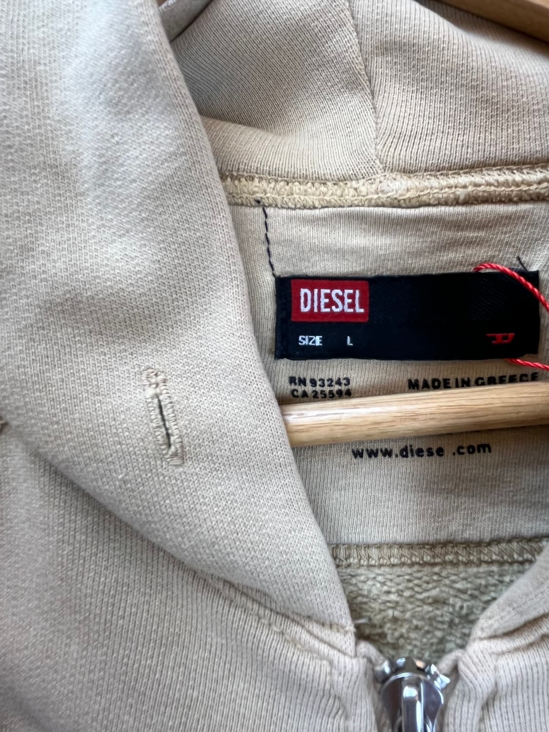 디젤 후드집업 상품이미지3