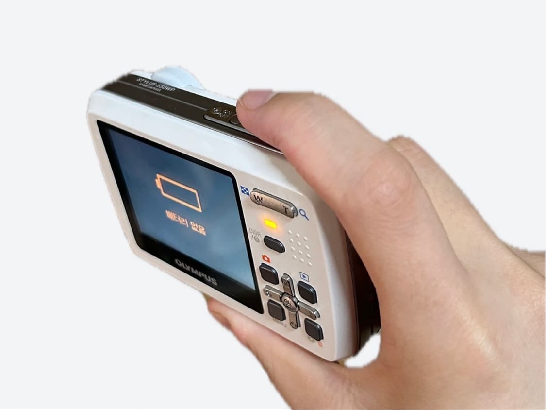 올림푸스 디카 Stylus Water 550WP 풀세트 상품이미지8