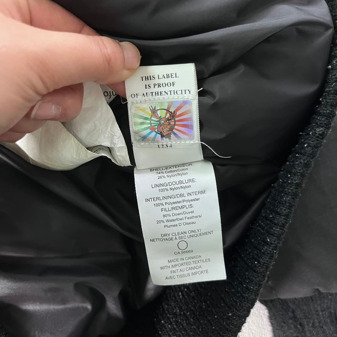 105 무스너클 구버전 발리스틱 봄버 패딩 상품이미지10