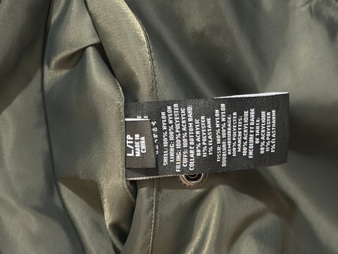 베트멍 알파 콜라보 VTM 터보 항공 점퍼 L 상품이미지9