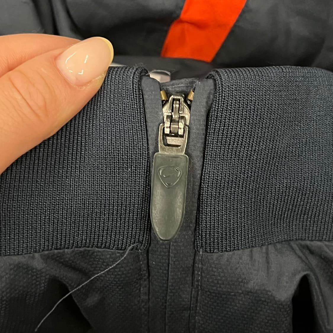 [정품/S] 나이키 바람막이 블랙 오렌지 b19 상품이미지7