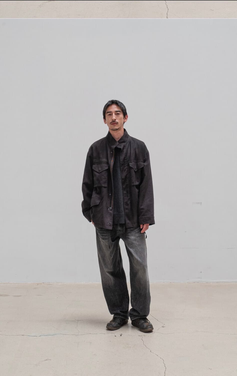 아워셀브스 vintage washed mil jacket 3 size 상품이미지2