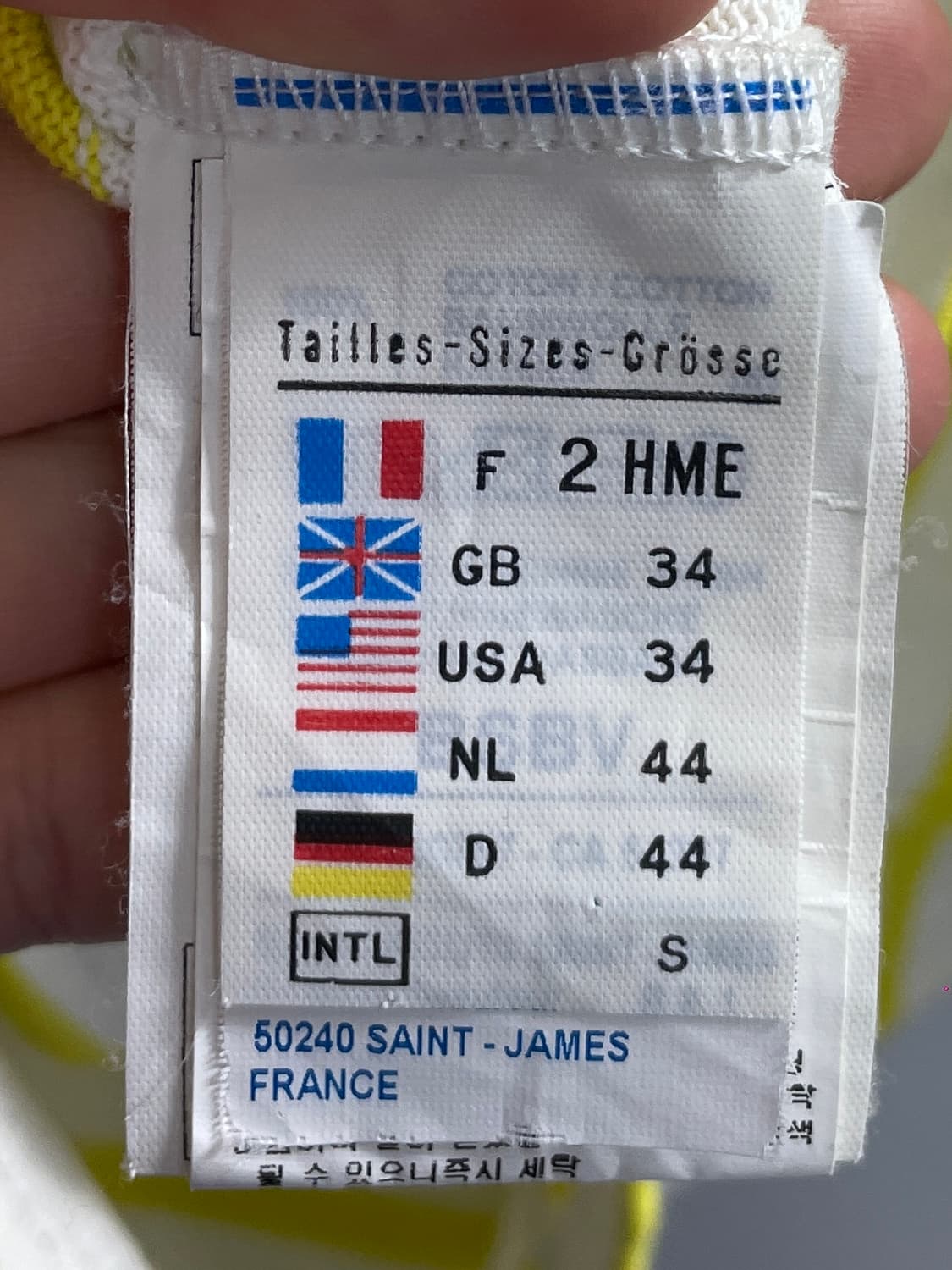 세인트 제임스 우먼스 롱슬리브 긴팔티 (on.683) 상품이미지6