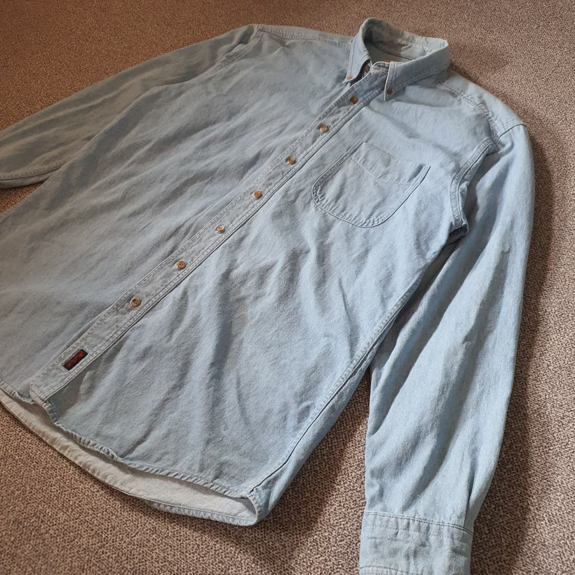 울리치 빈티지 데님 셔츠 no.58 상품이미지2