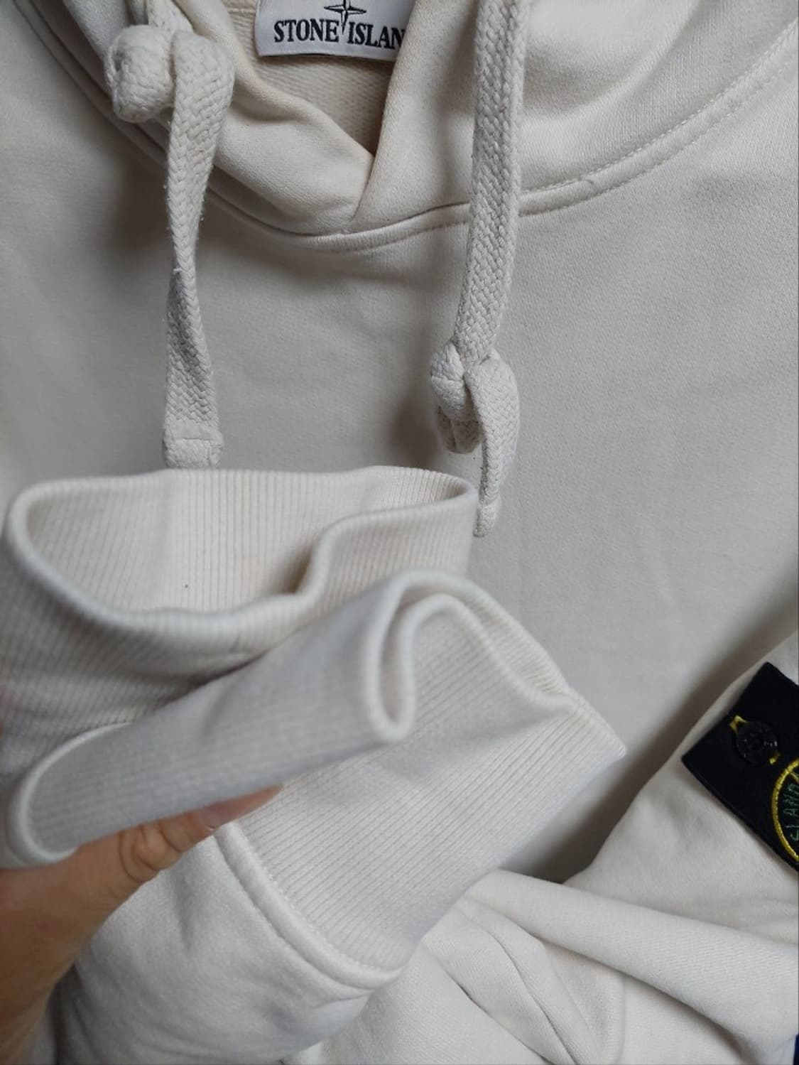 스톤아일랜드 후드티 아이보리 m 상품이미지7