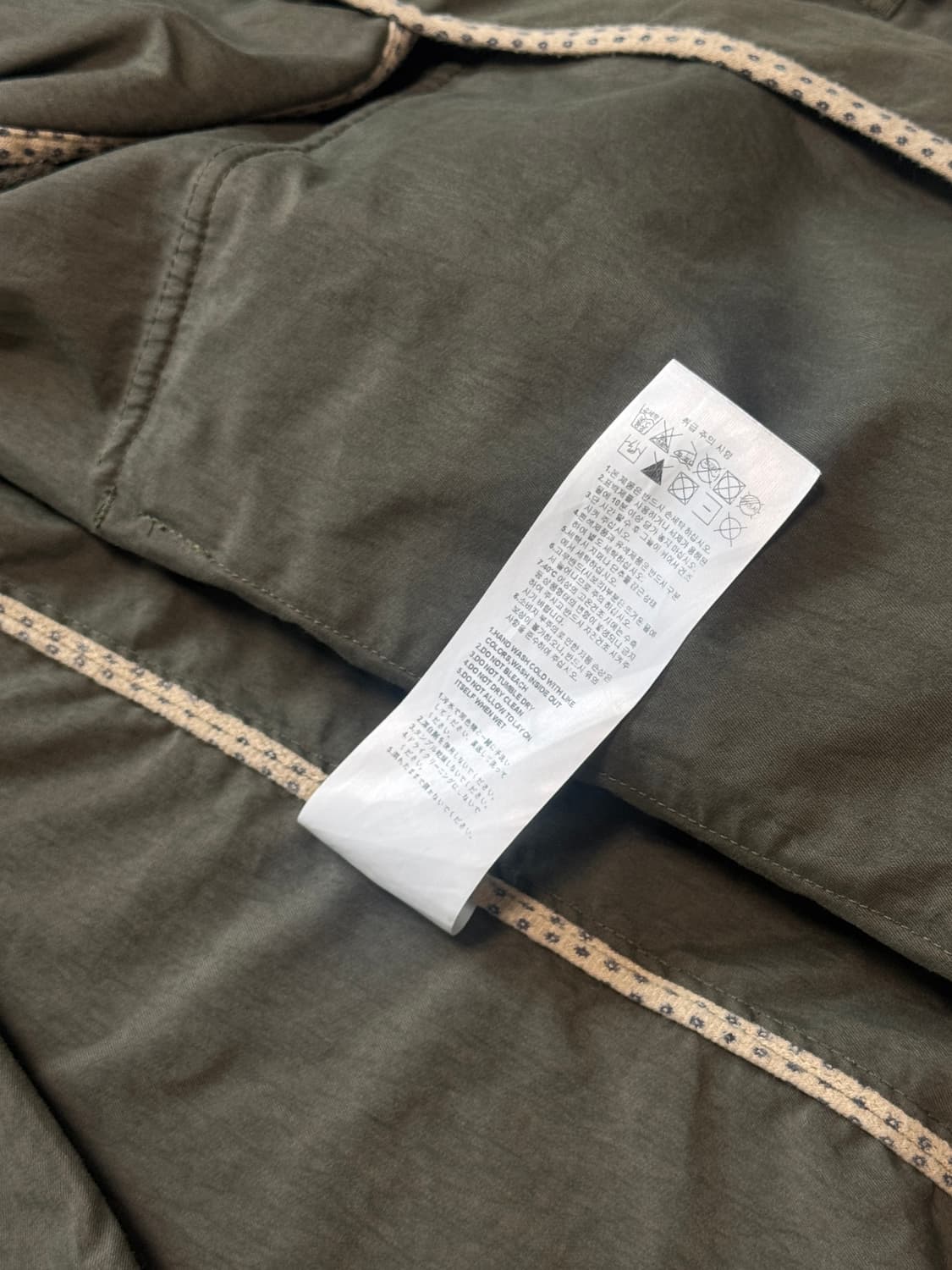 코이세이오 야상 밀리터리 자켓 머드 카키 상품이미지6