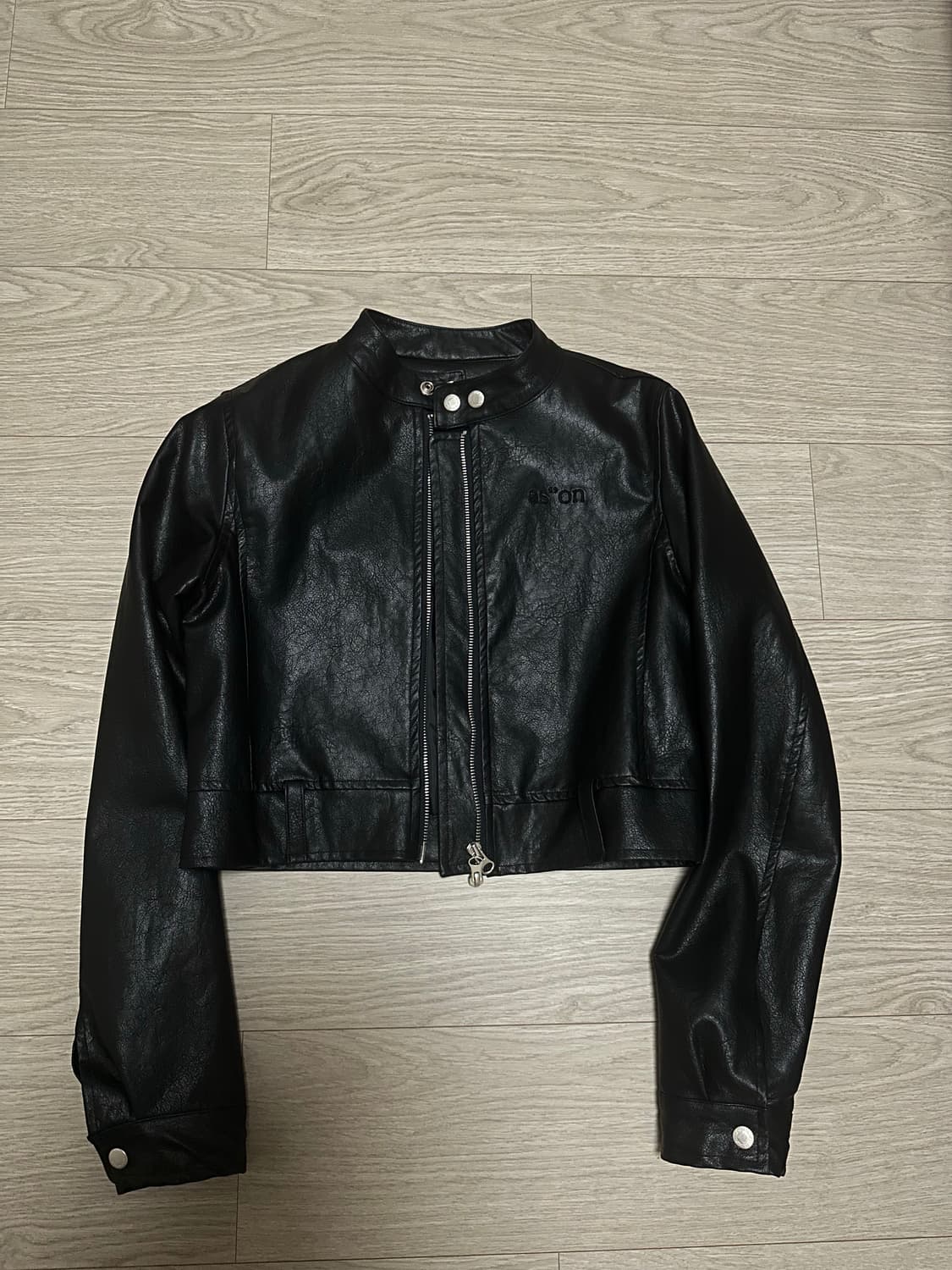 Ason 애즈온 슬림 레더자켓 상품이미지4