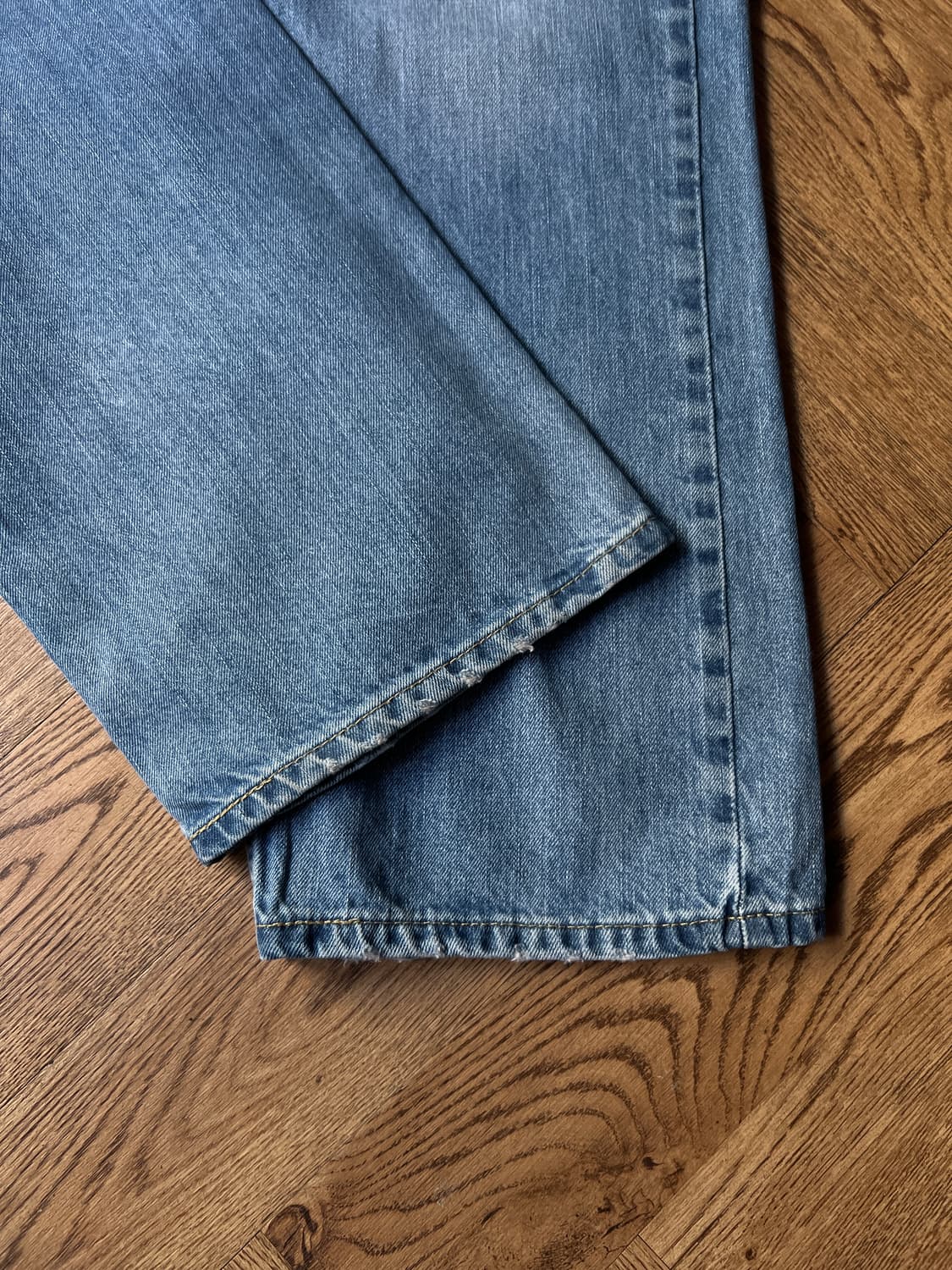 [40]리바이스 505 빈티지 워싱 빅사이즈 데님 팬츠 상품이미지5