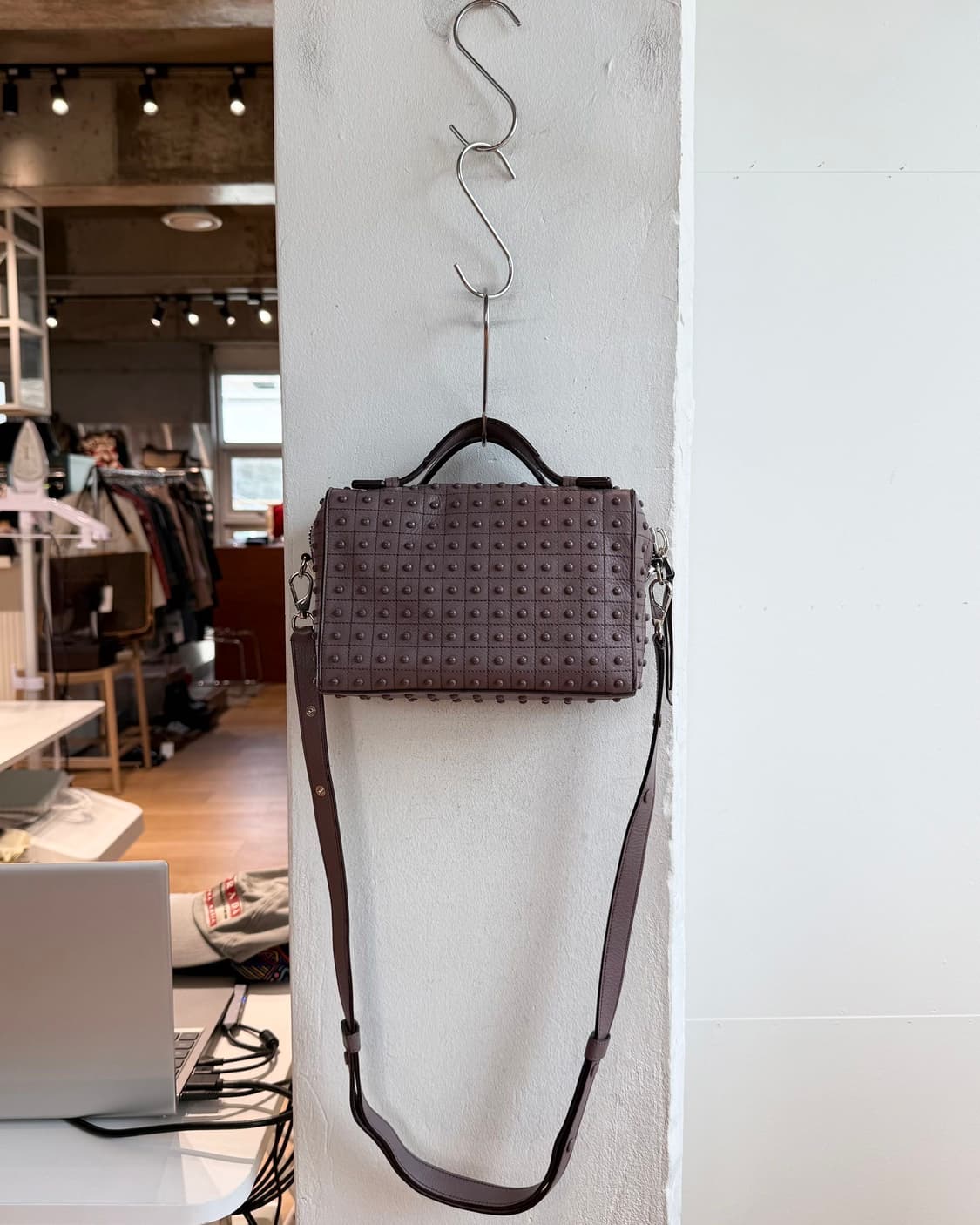 토즈 딥핑크 고미노 투웨이백  상품이미지2