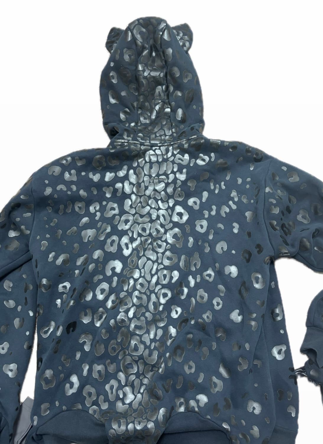 아디다스 x 제레미스캇 레오파드 후드집업 흑표범 상품이미지2