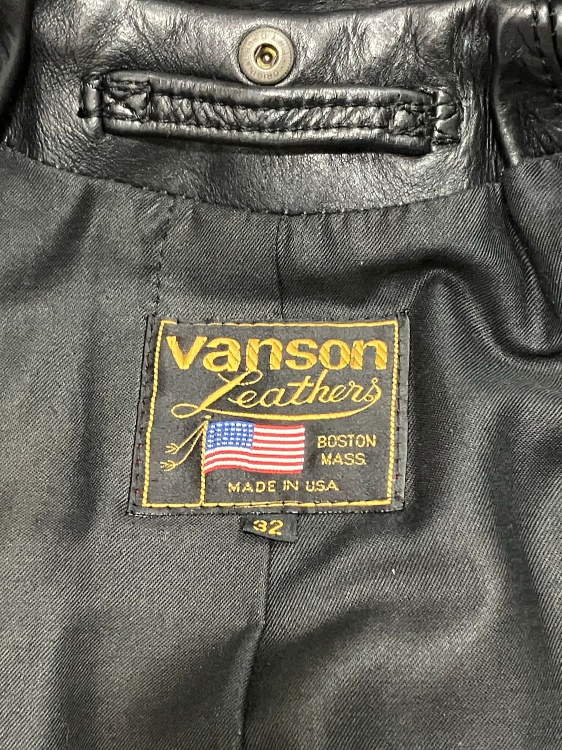 Vanson 레더 자켓 상품이미지6