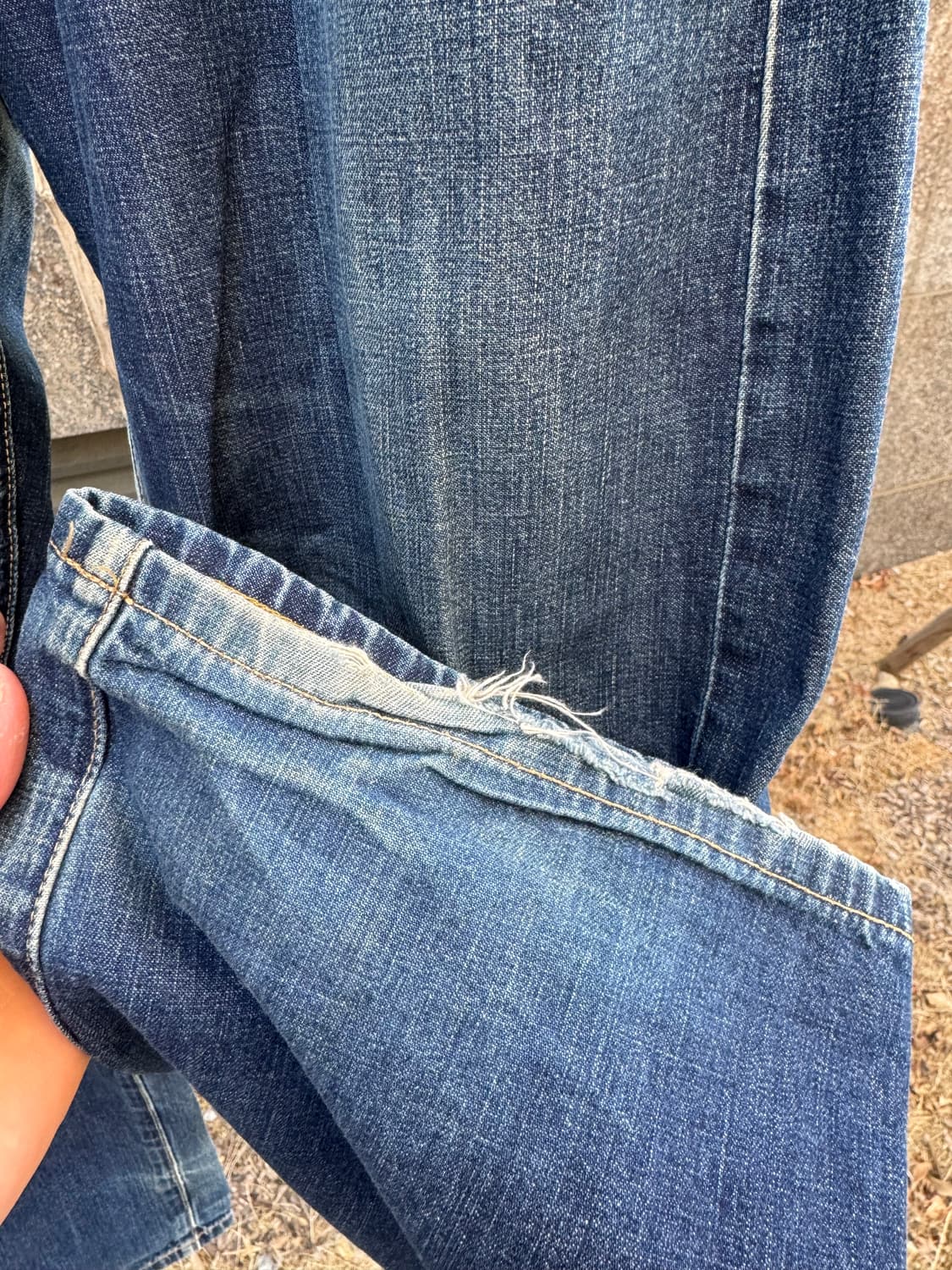 90s 슈프림 셀비지 데님팬츠 상품이미지8