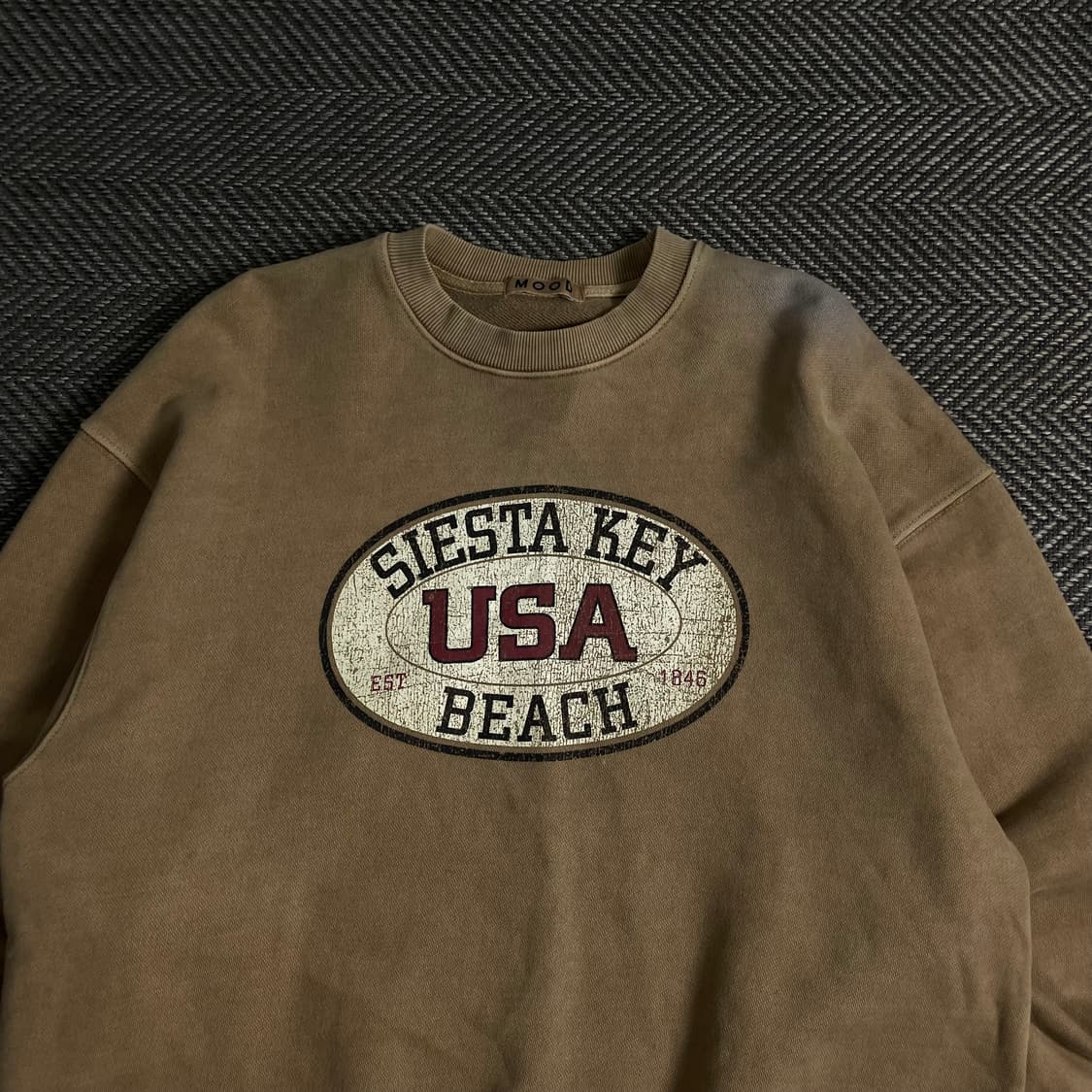 빈티지 디테일 박시핏 USA 피그먼트 맨투맨y 3721 상품이미지4