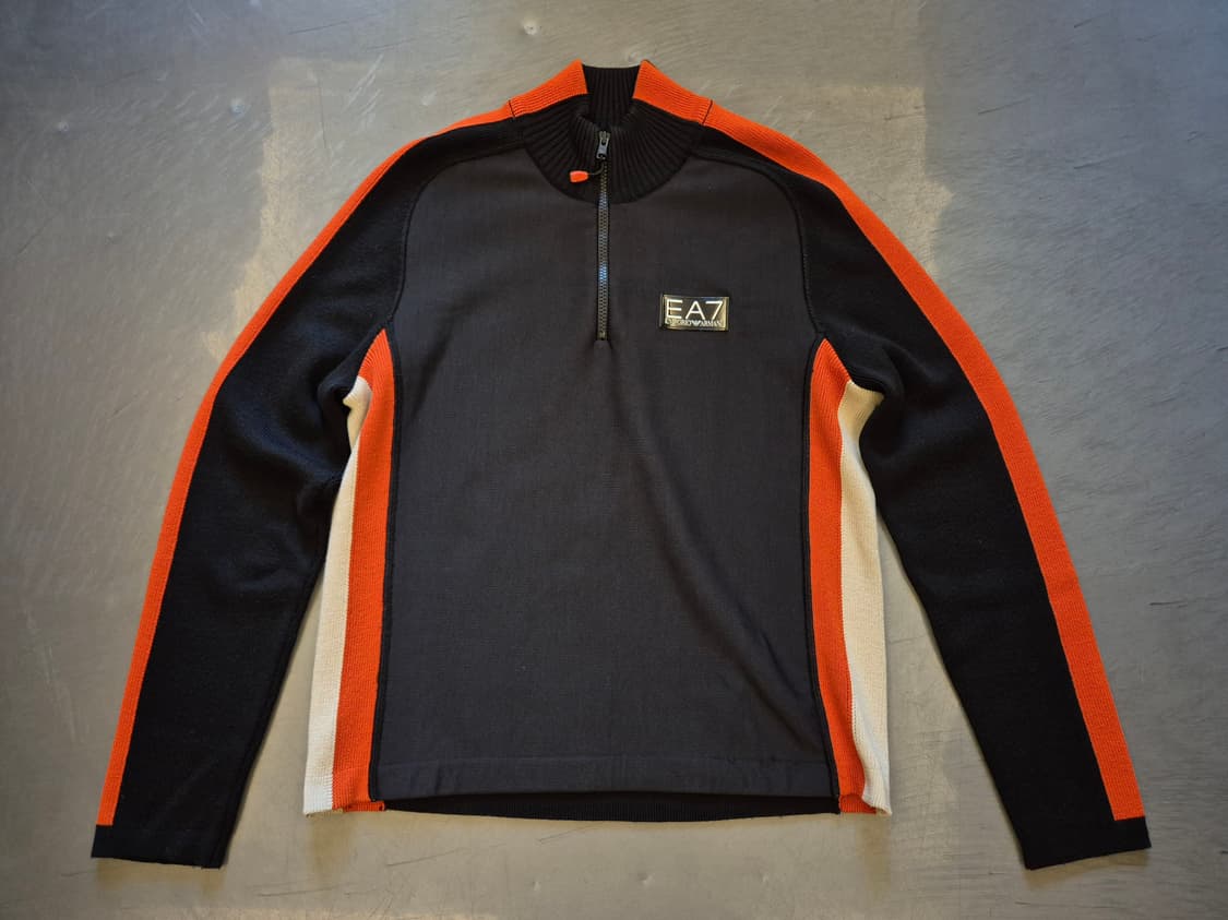 엠포리오아르마니 EA7 니트 짚업 상품이미지1