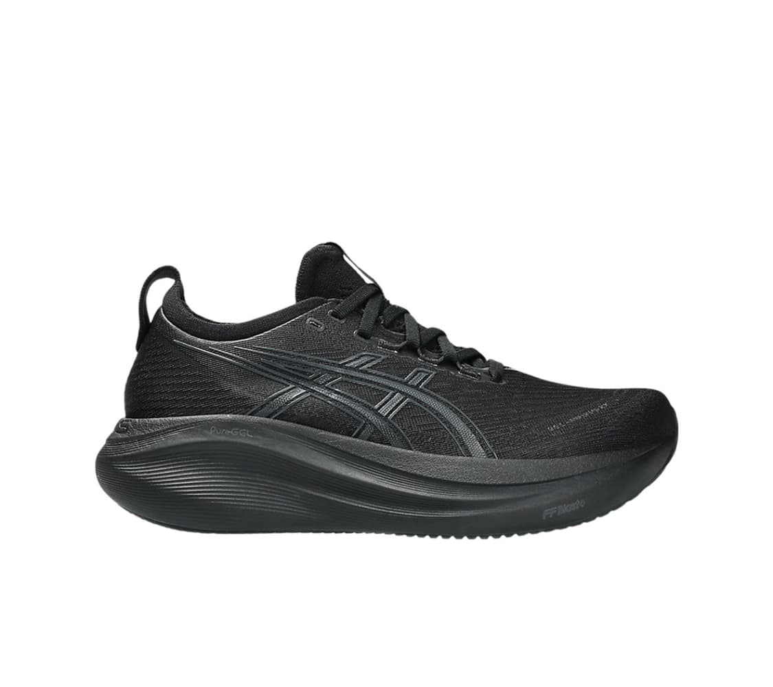 (W) 아식스 젤 님버스 27 블랙 그래파이트 그레이 - B 스탠다드 상품이미지1