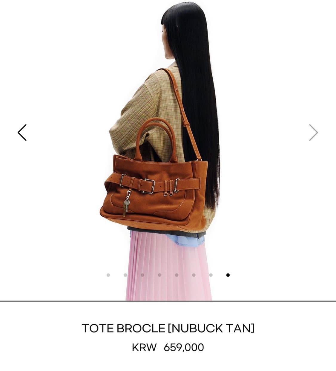 오소이 토트 브로클 누벅 탄 상품이미지7