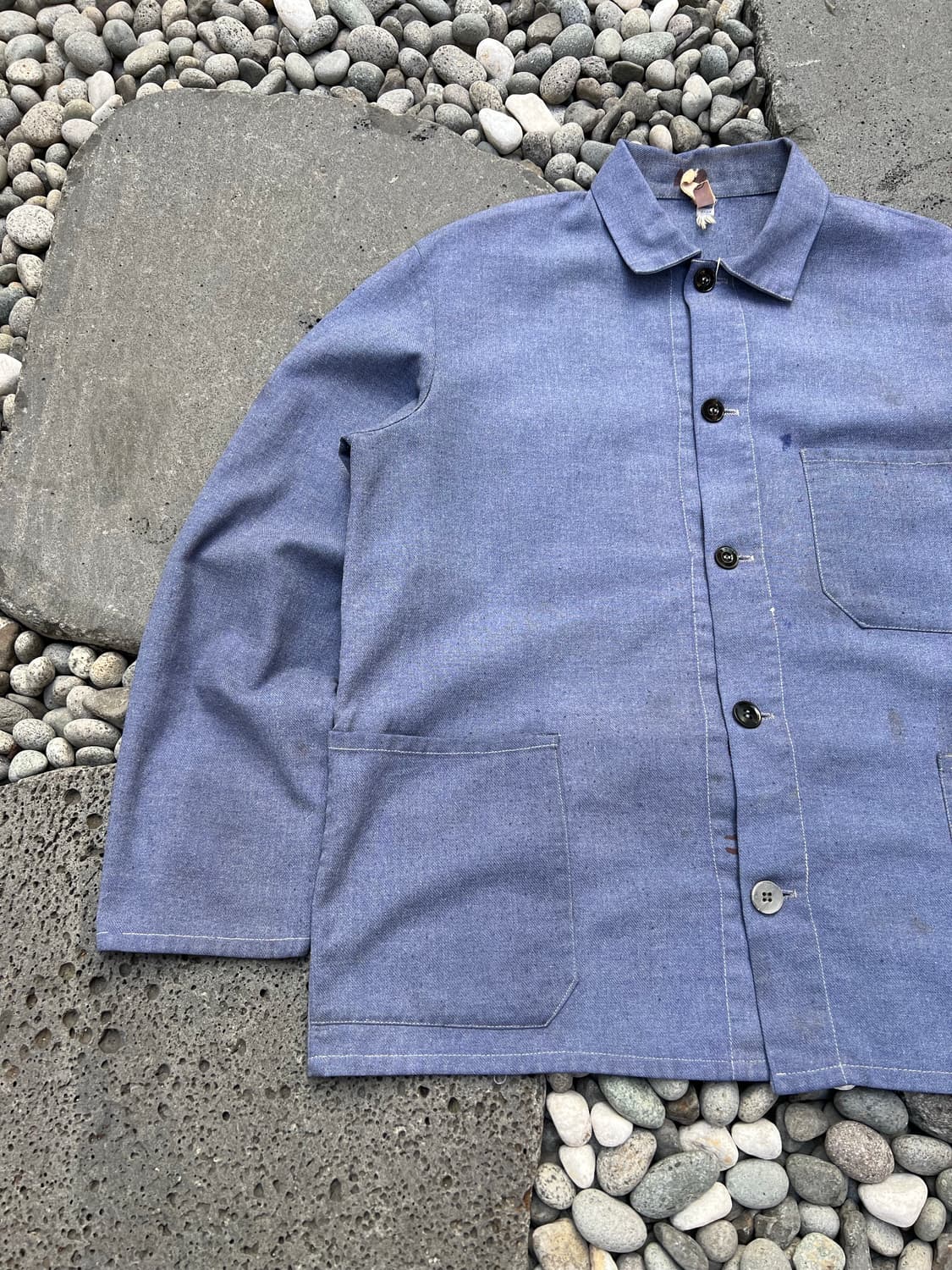OLD VINTAGE WASHING FRENCH WORK 프렌치워크자켓 상품이미지3
