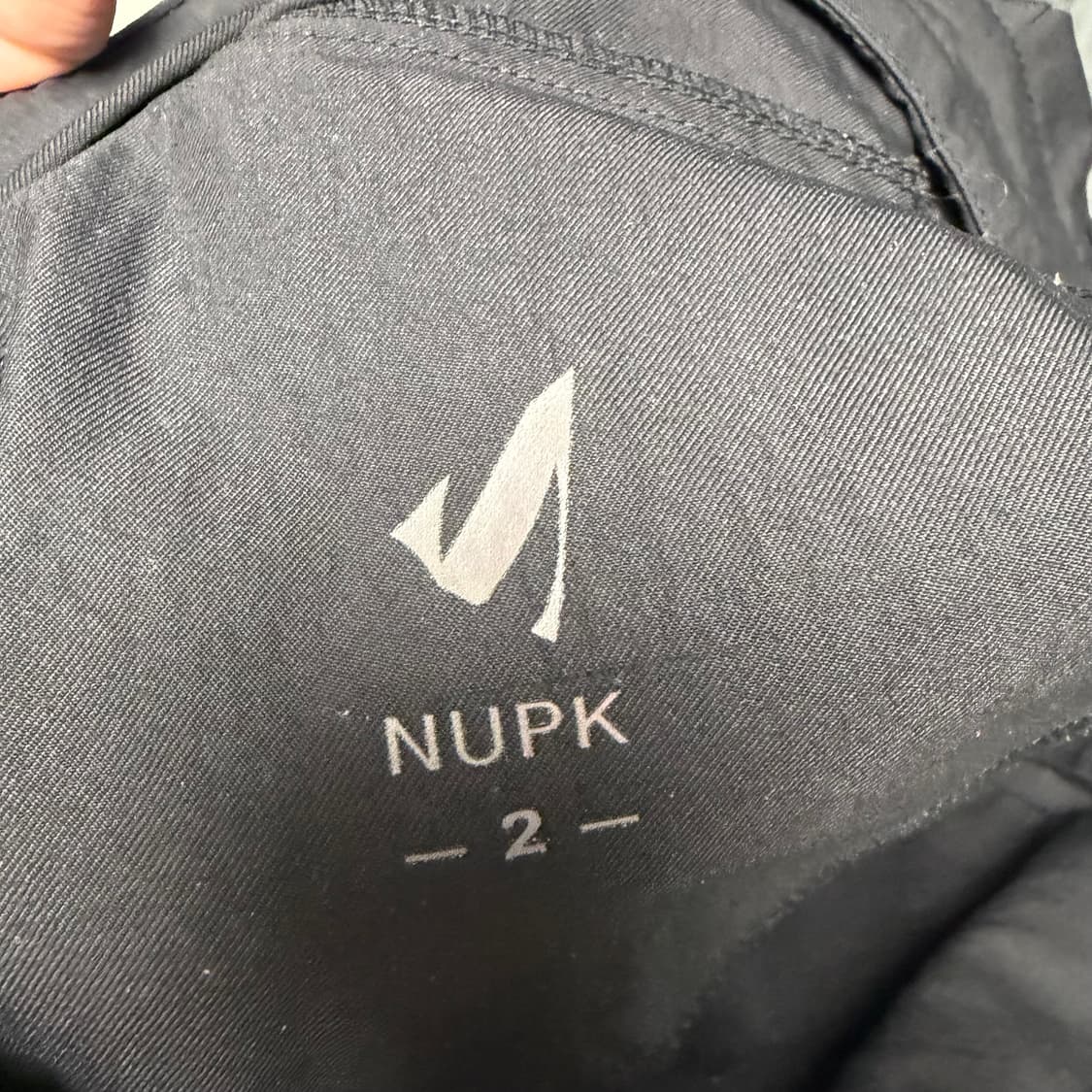 (2)누피크 지퍼 카고 팬츠 블랙 상품이미지3