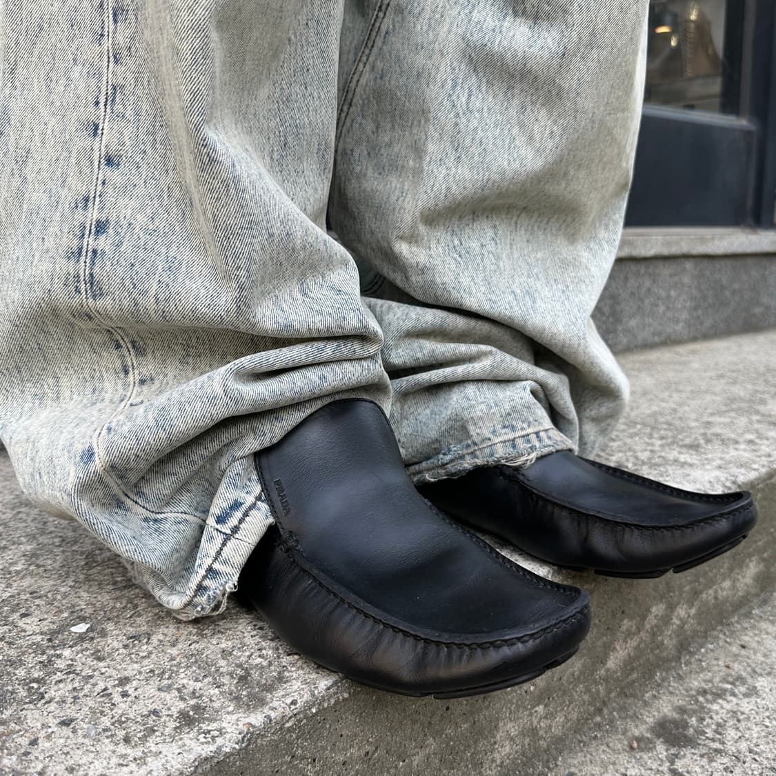 00s 프라다 스포츠 가죽 숏 부츠 상품이미지7