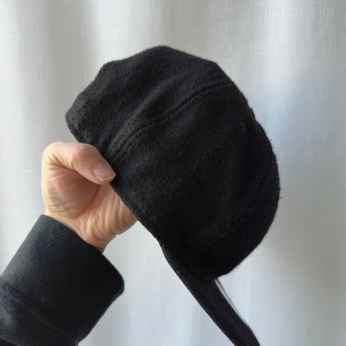 뉴에라 뉴욕 양키스 골드 로고 울혼방 스냅백 블랙 OS 상품이미지6