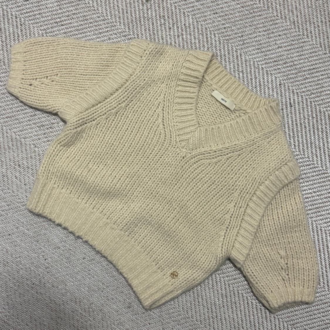 렉토 반팔 니트 상품이미지1