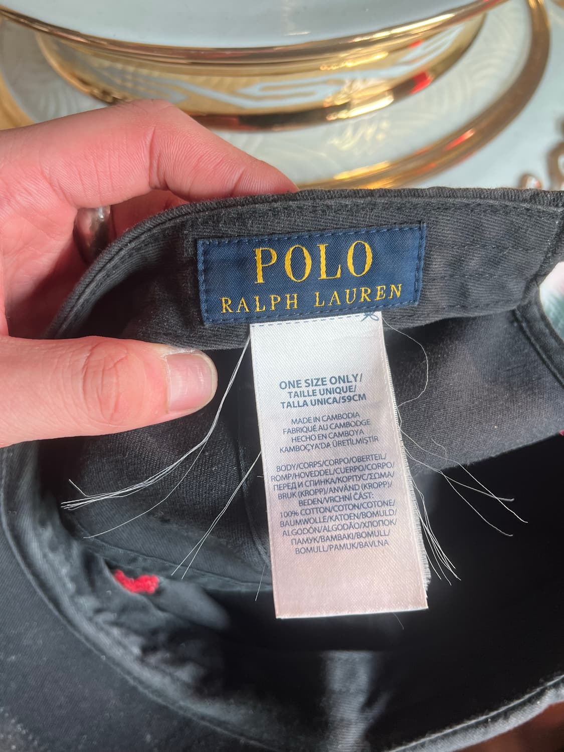 폴로랄프로렌 빈티지 볼캡 상품이미지3