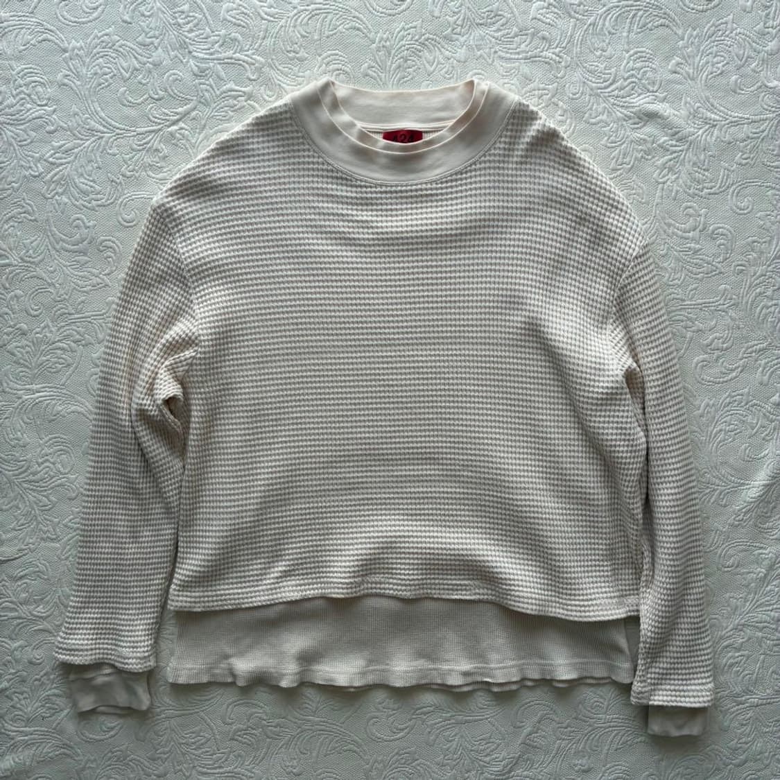 424 써멀니트 레이어드 롱슬리브 상품이미지1