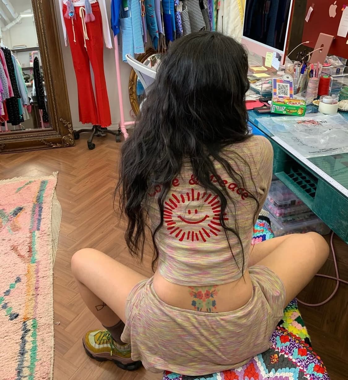 민지에나 셋업 상품이미지4