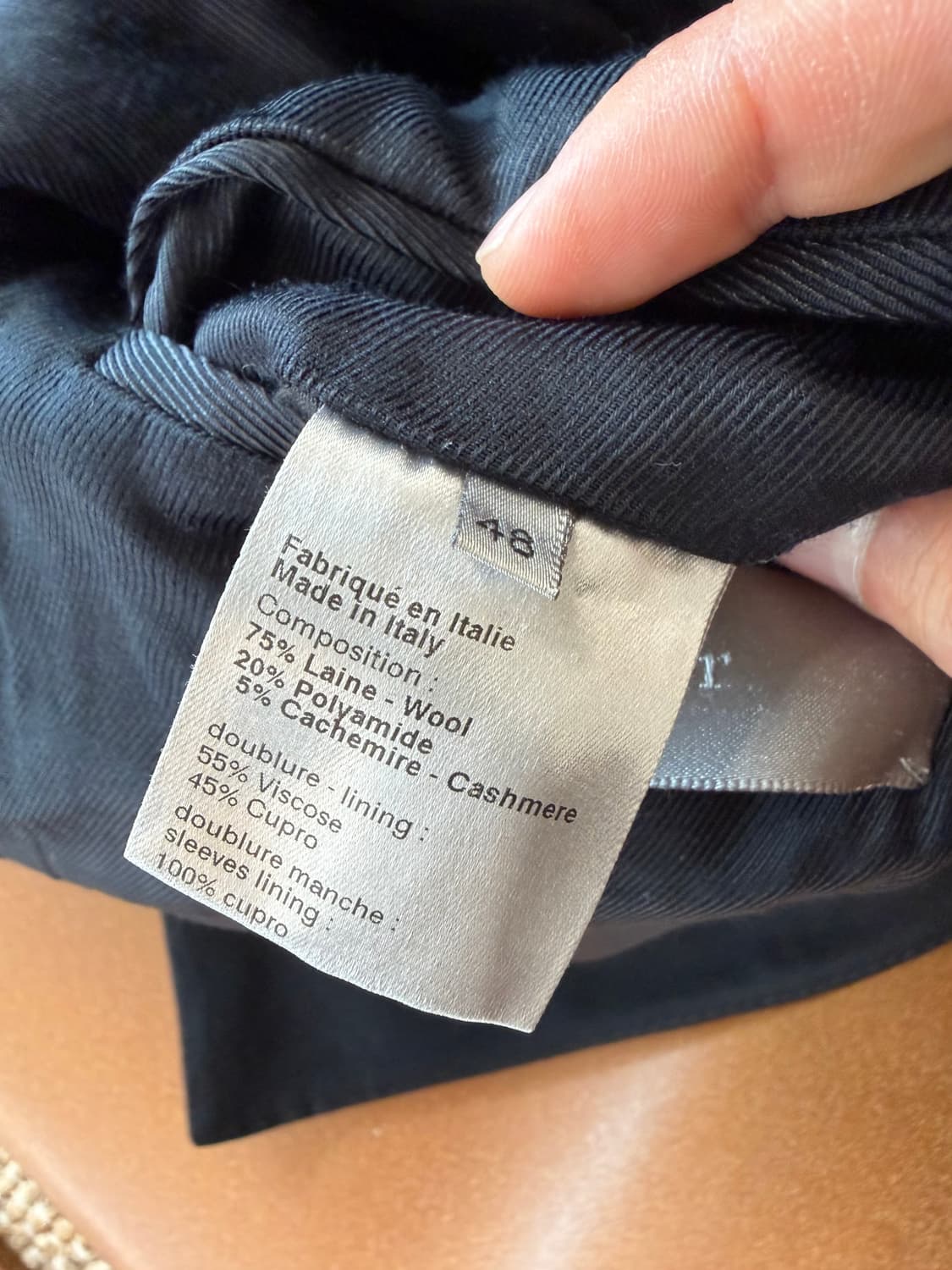 디올 옴므 06AW 에디 슬리먼 캐시미어 울 자켓 상품이미지7