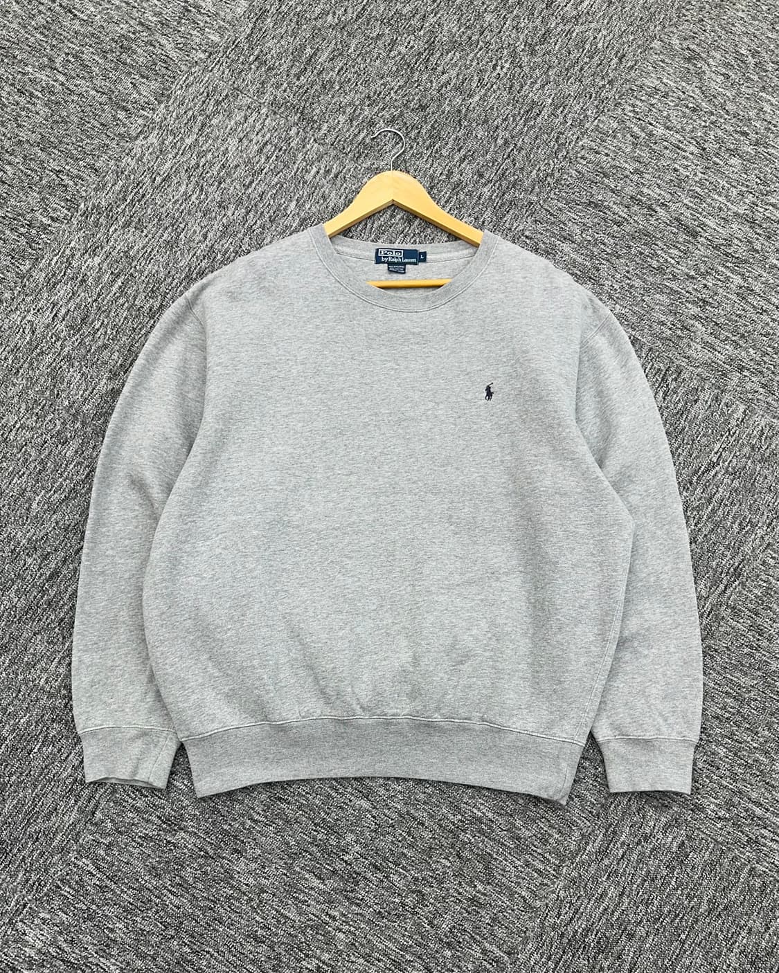 (L)폴로 기모 맨투맨-M1083 상품이미지1