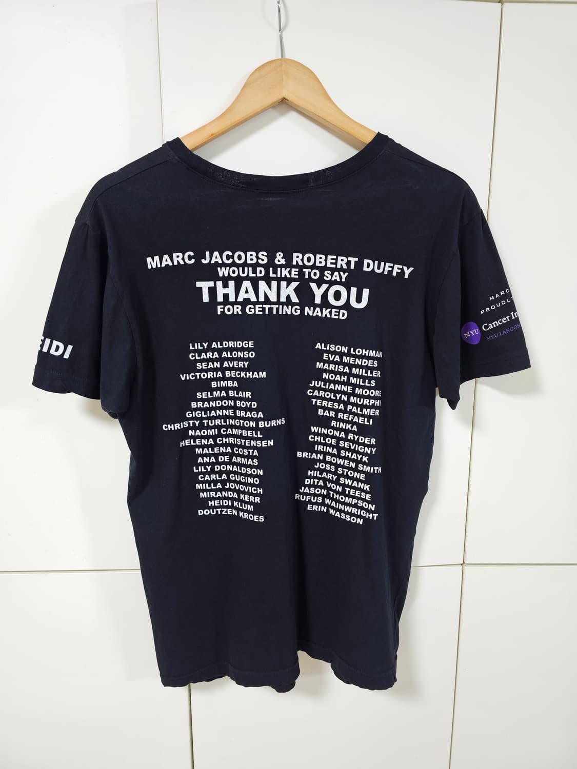 마크제이콥스 x Heidi Klum T-shirts, m 상품이미지3