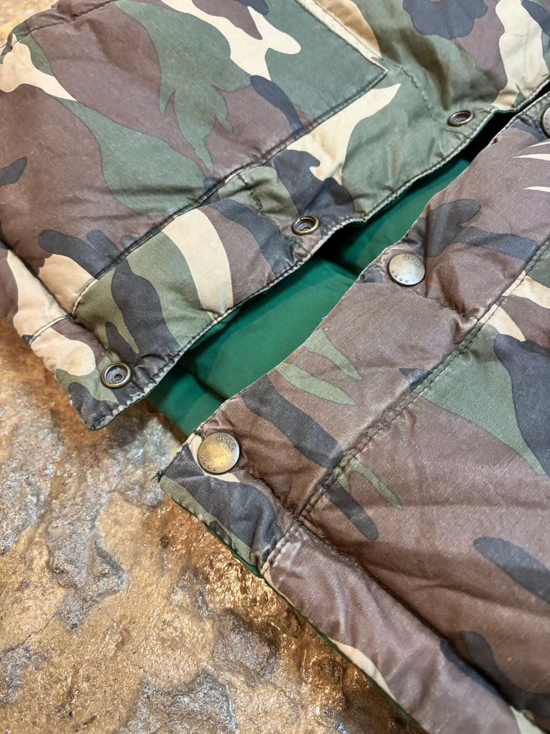 jeep 양면 패딩 조끼 상품이미지7