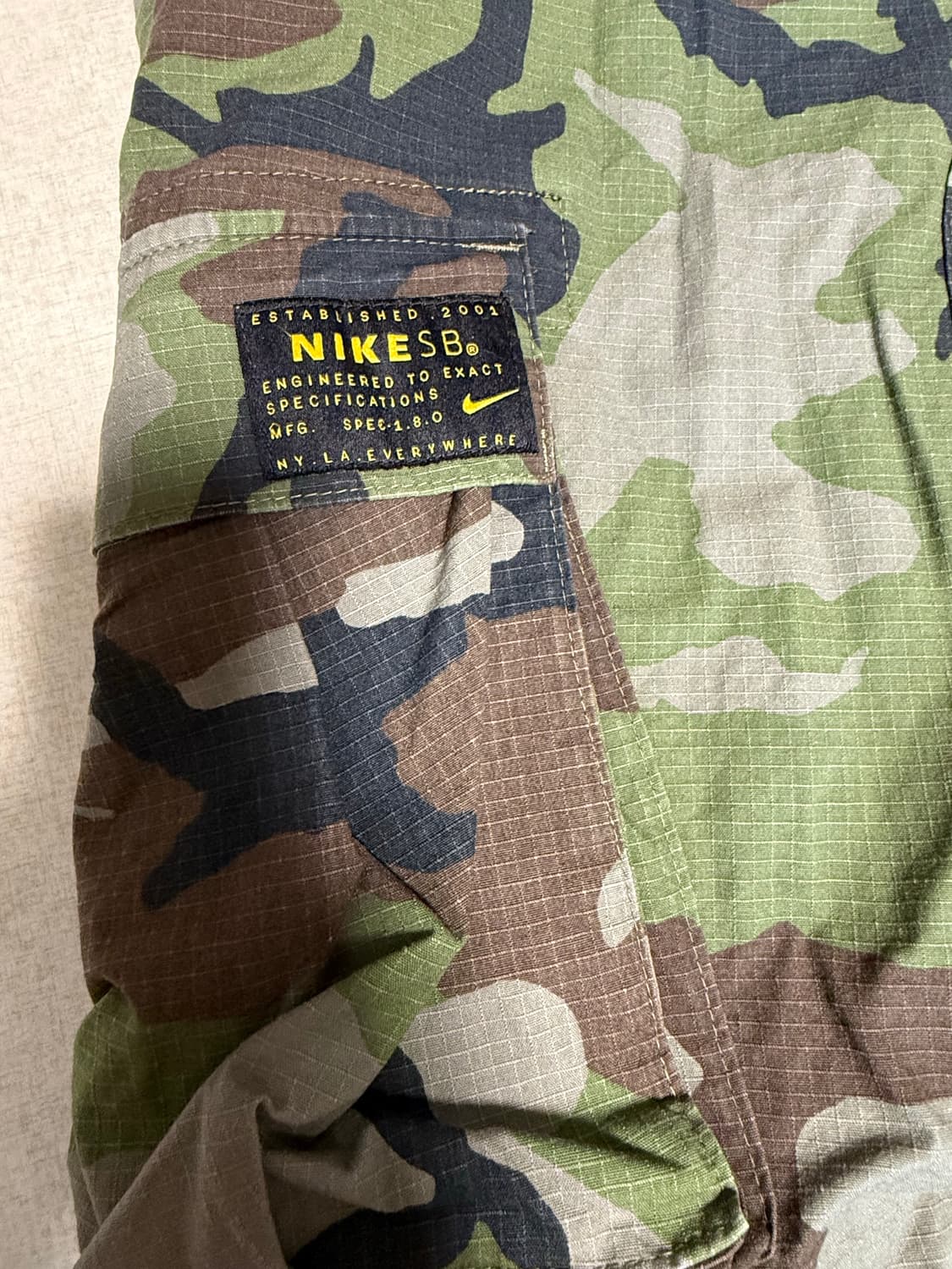 [L] 나이키 SB 밀리터리 카고 바지 상품이미지3