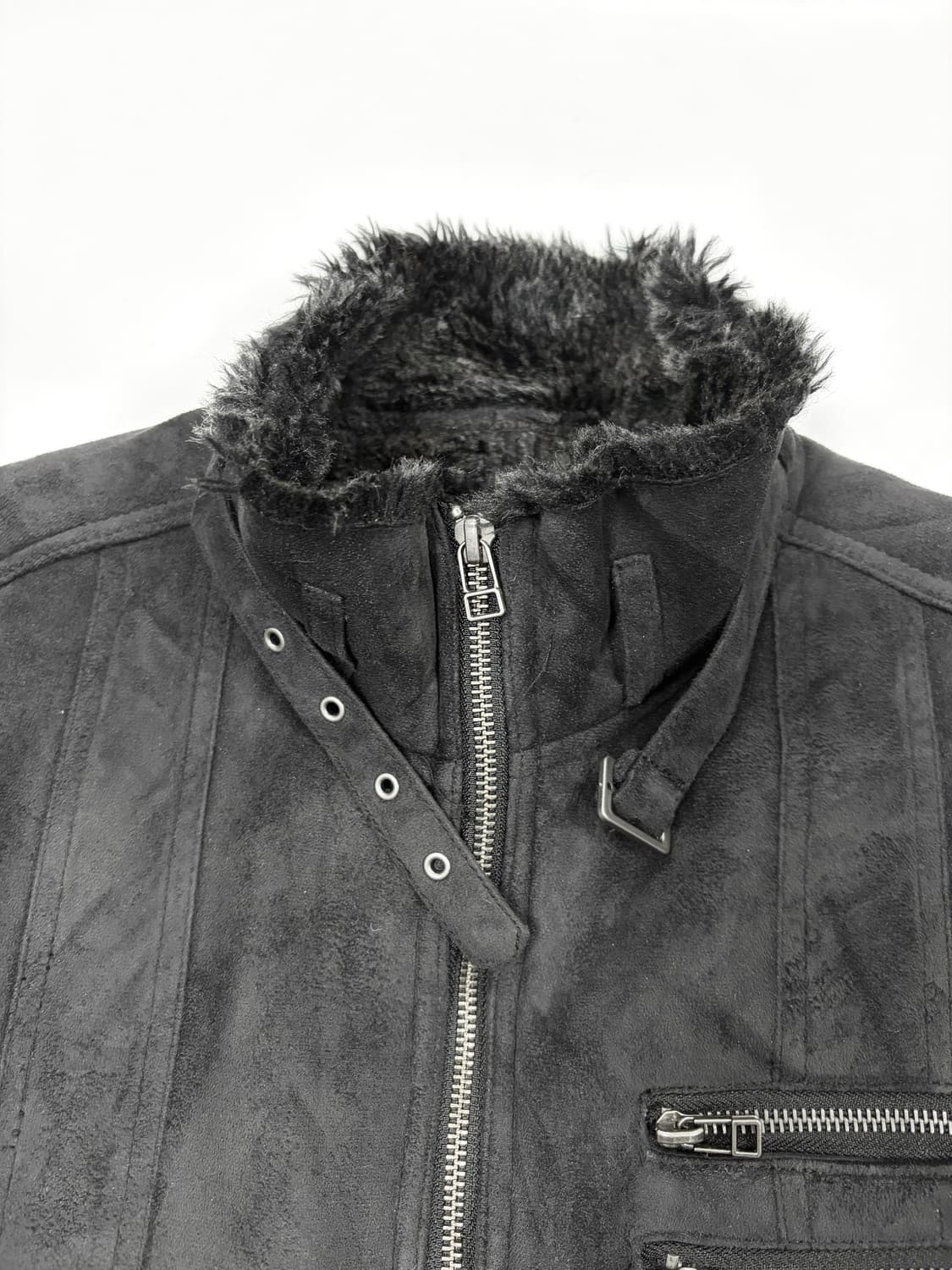 어반컬렉션 스웨이드 퍼 자켓 상품이미지3