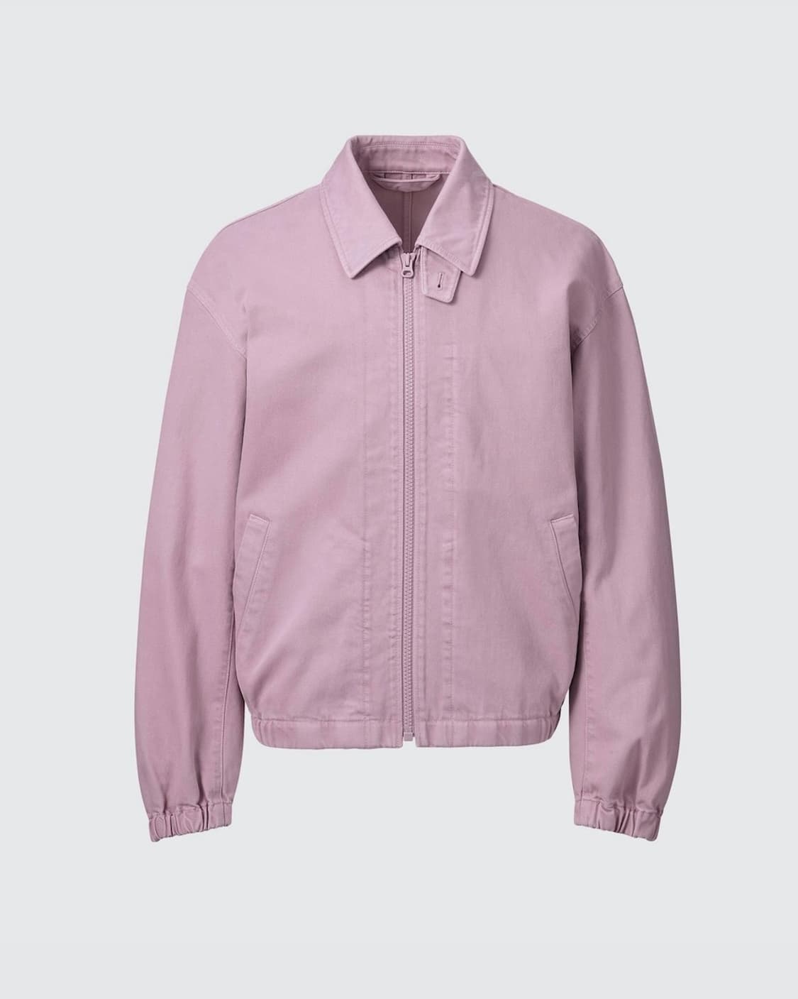 유니클로U 르메르 콜라보 핑크 코튼 워크 봄버 자켓 블루종 M 95 비죠 상품이미지4