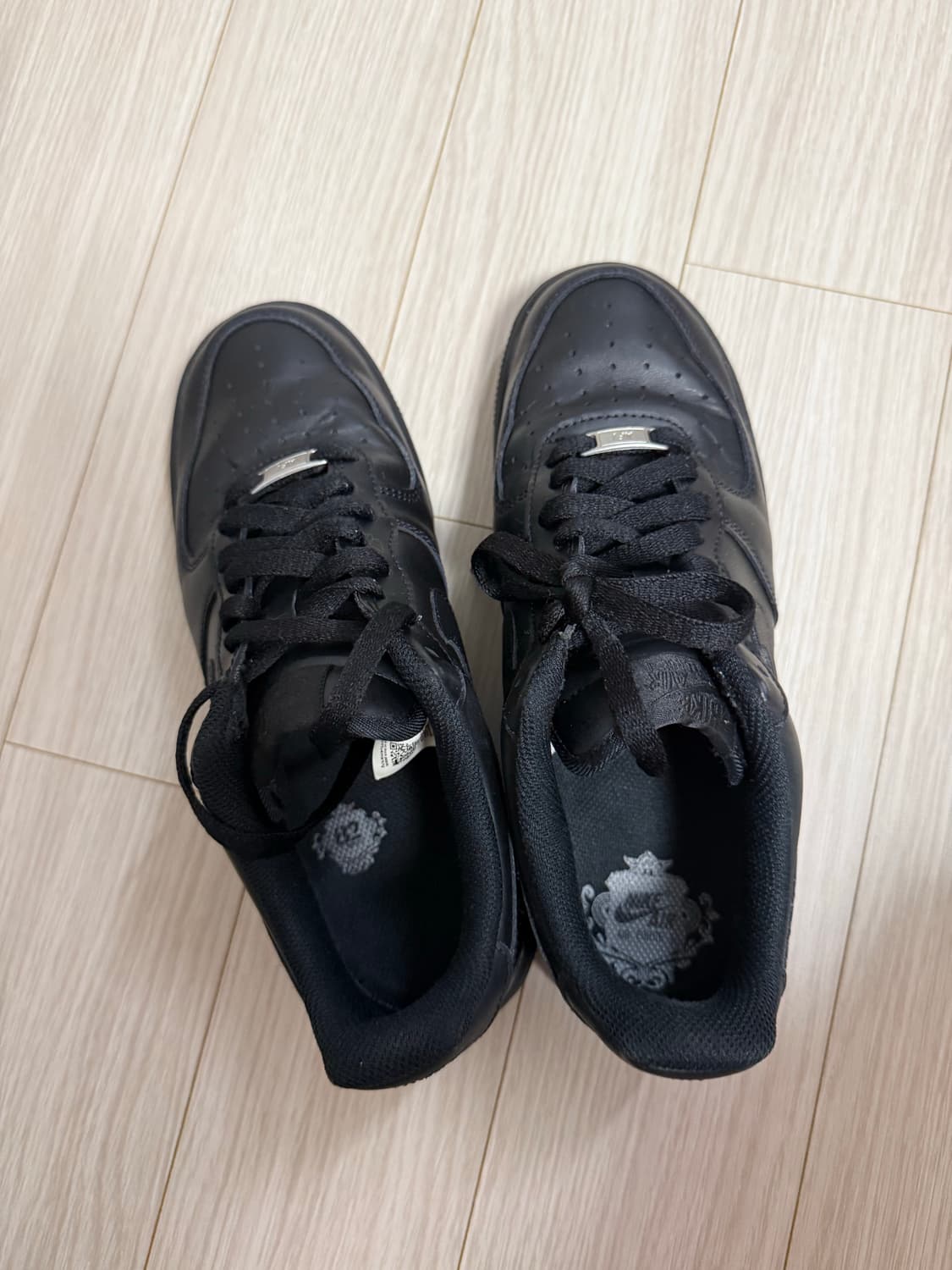 나이키 에어포스 265 검정포스 상품이미지2