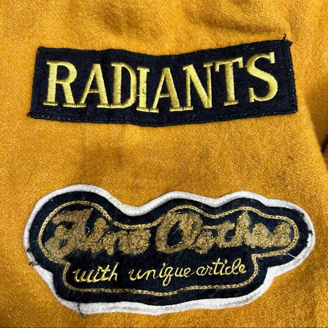 일본 빈티지 울 바시티 자켓 상품이미지5