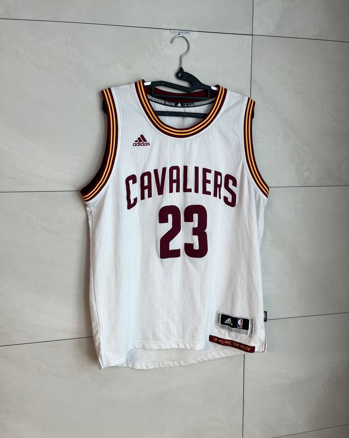 아디다스 클리블랜드 르브론 제임스 유니폼 져지 [M] 상품이미지3