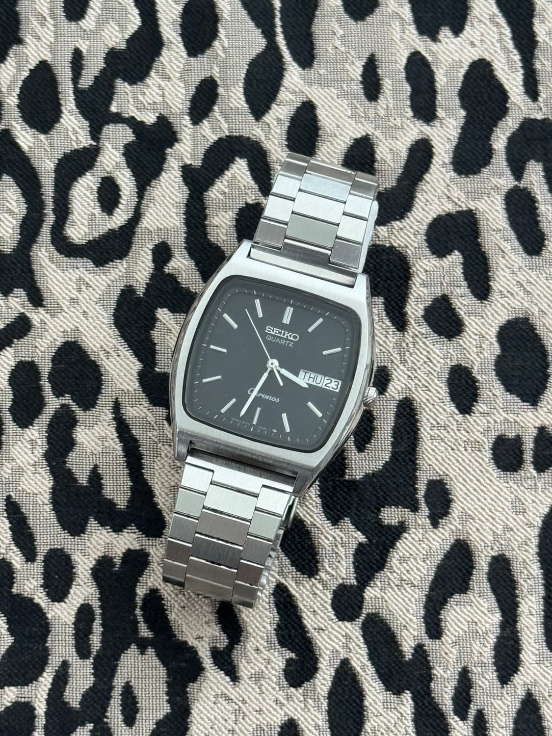 80s 빈티지 세이코 크로노스 쿼츠 상품이미지1