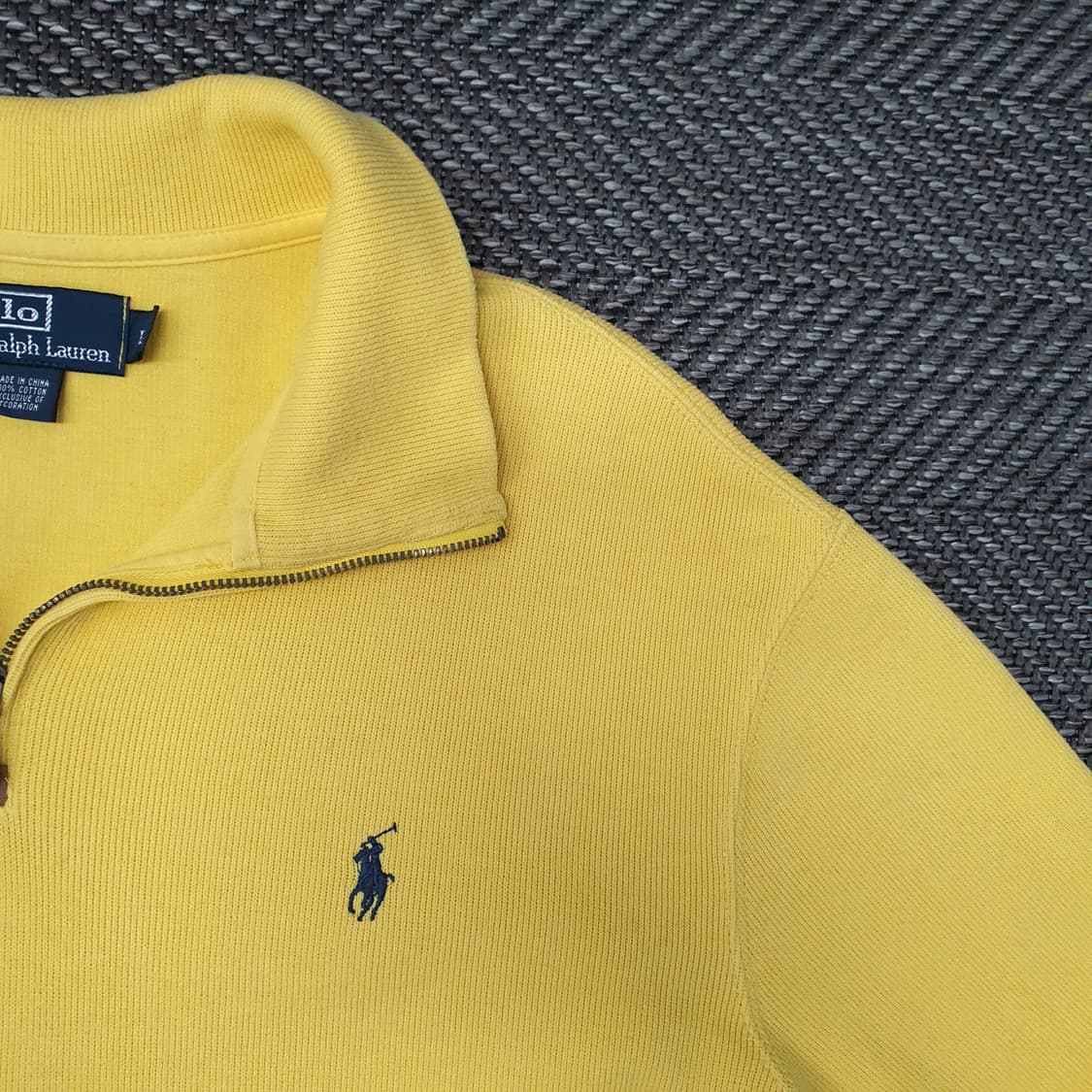 폴로 랄프로렌 하프집업 긴팔티 남자105 상품이미지3