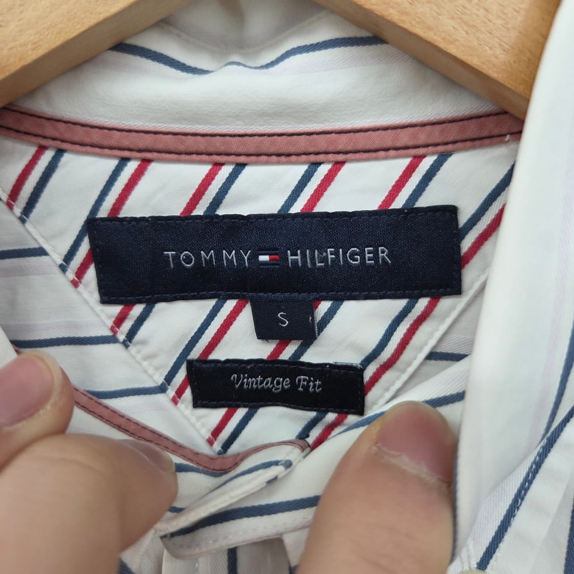 타미힐피거 스트라이프 긴팔 셔츠 남s 상품이미지6