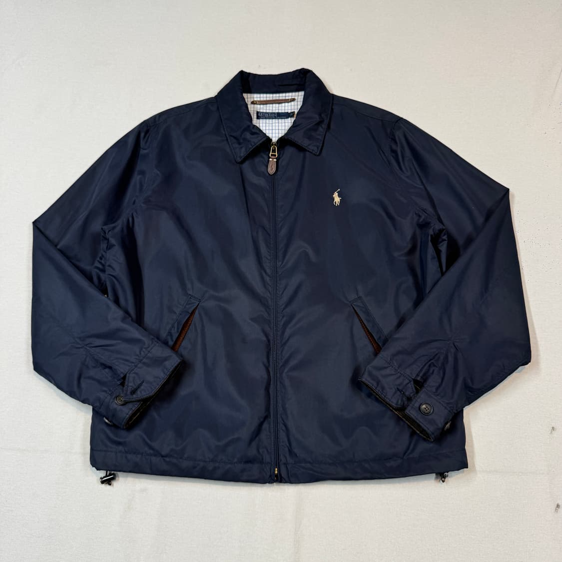 L) 폴로 랄프로렌 네이비 블루종 바람막이 자켓 봄가을용 상품이미지1