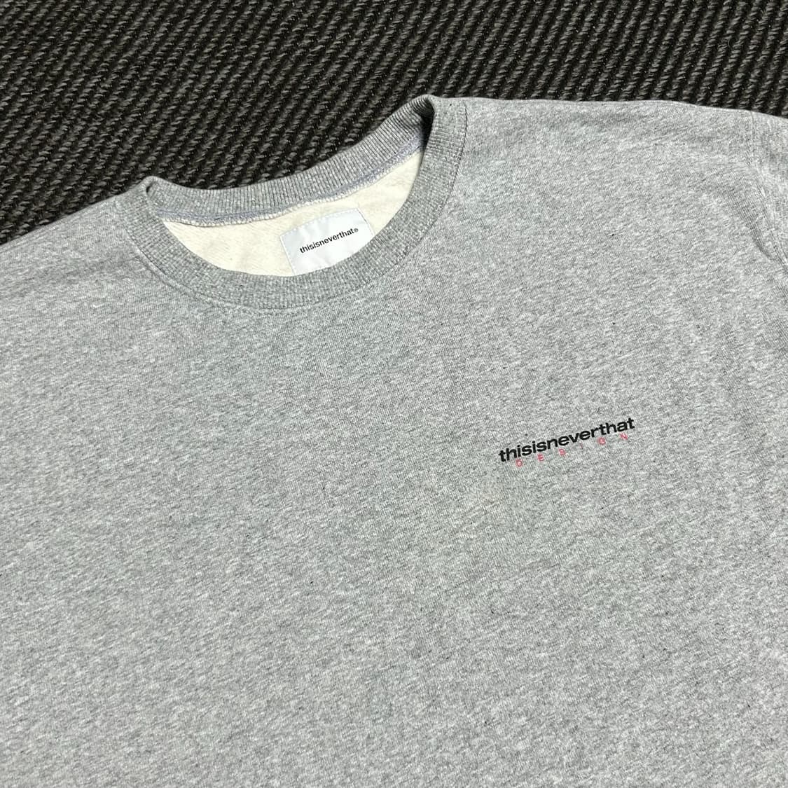 [XL] Thisisneverthat 디스이즈네버댓 기모 그레이 맨투맨 상품이미지4