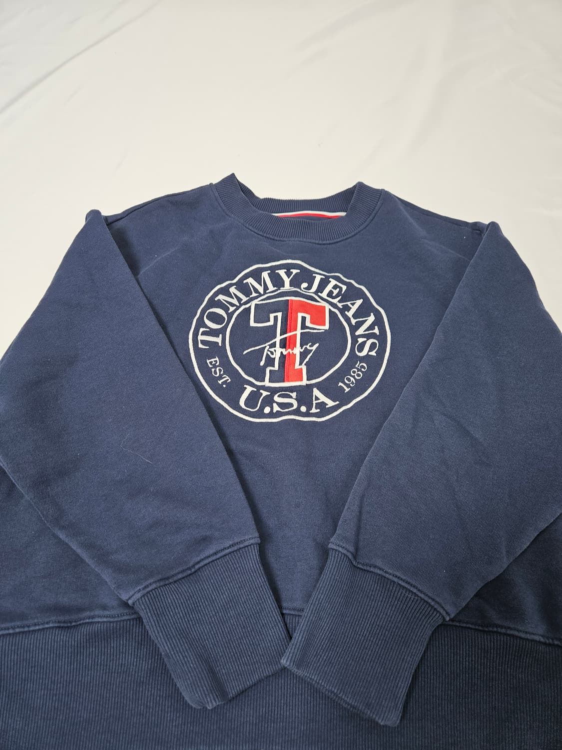 타미진스 타미힐피거 헤리티지 오버핏 맨투맨 티셔츠 테리 남성 M 상품이미지2