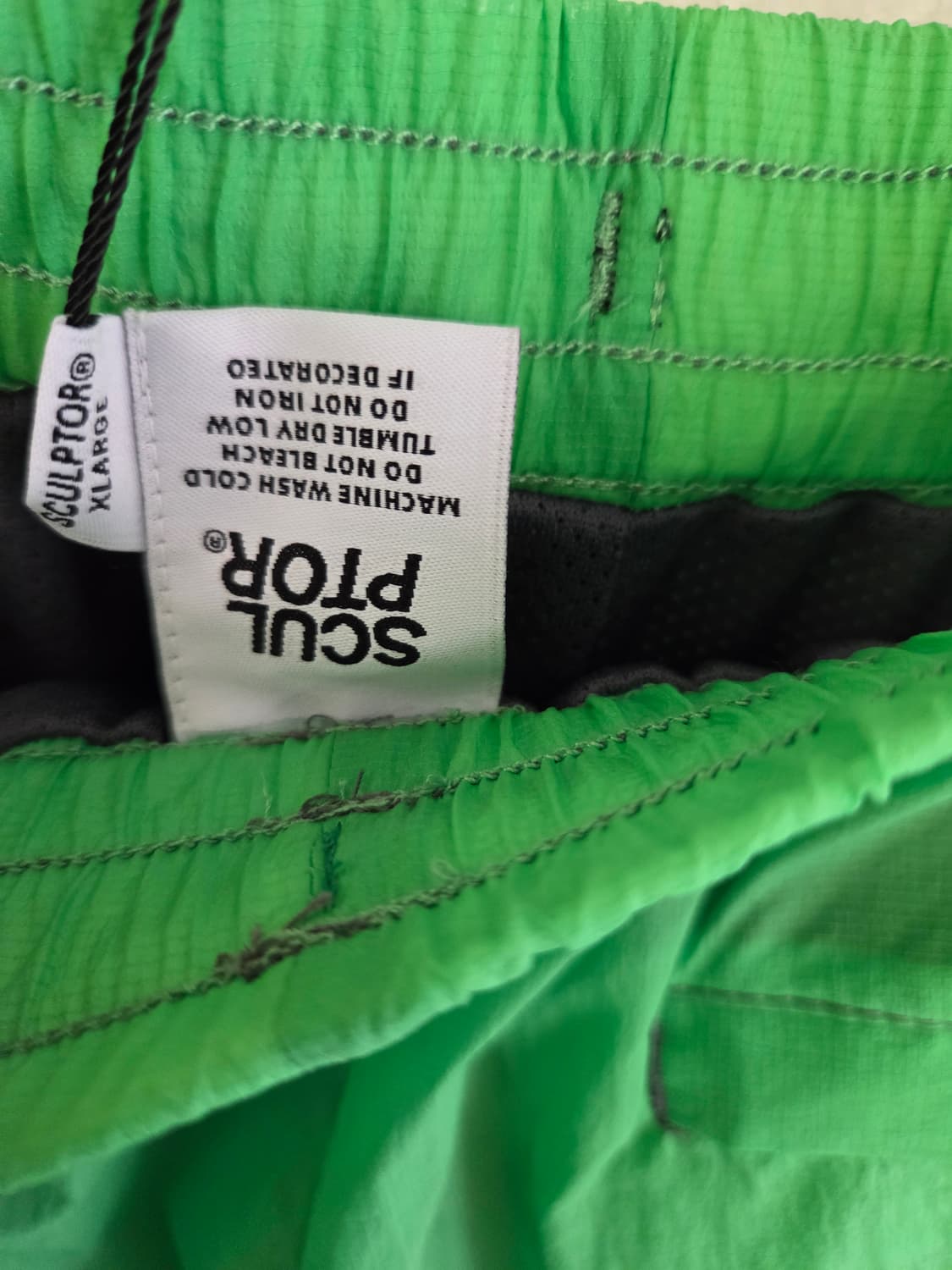 SCULPTOR의 Acid Green 바지 상품이미지7