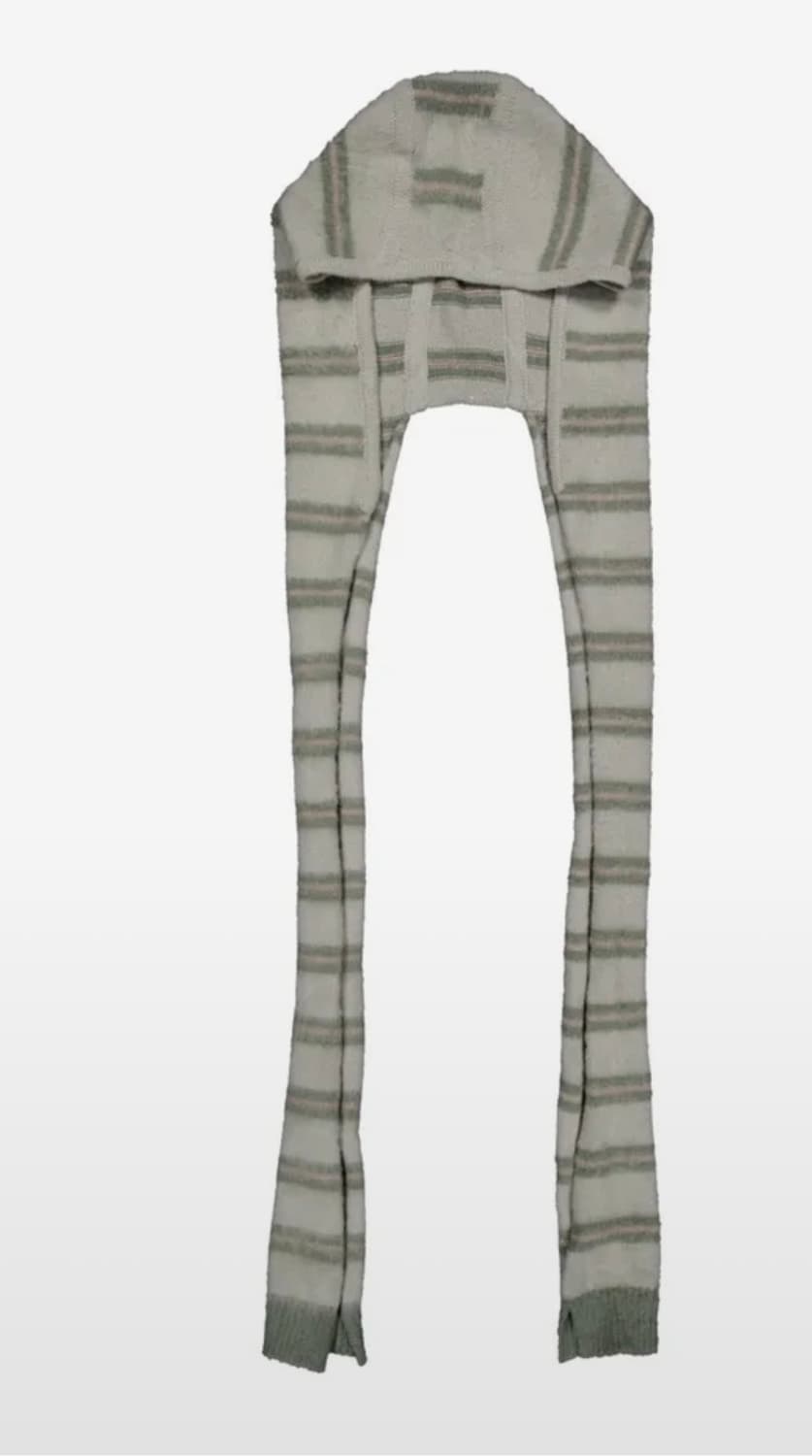 TCM mohair hood muffler (beige) 상품이미지2