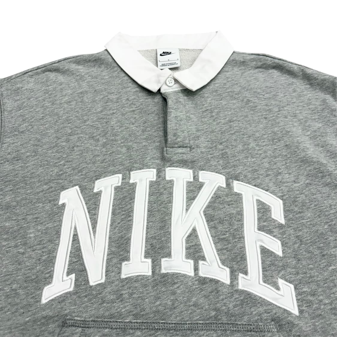 나이키 24FW 빅로고 럭비 긴팔 카라 티셔츠 롱슬리브 맨투맨 100 L 상품이미지2