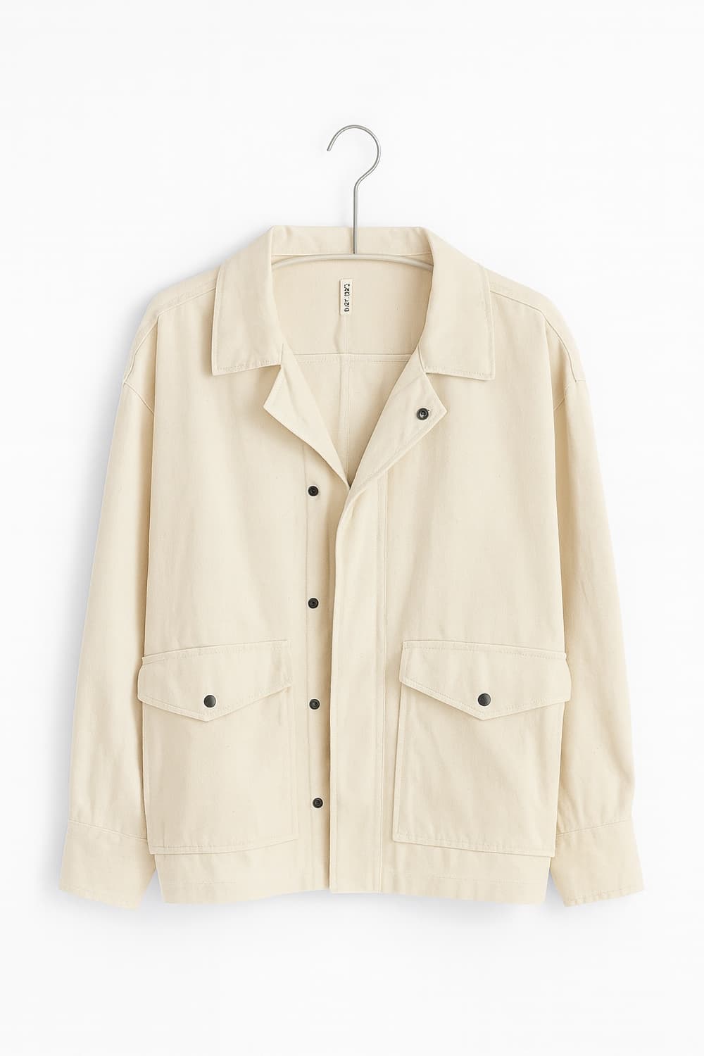 오프화이트 박시 셔츠 자켓  상품이미지1