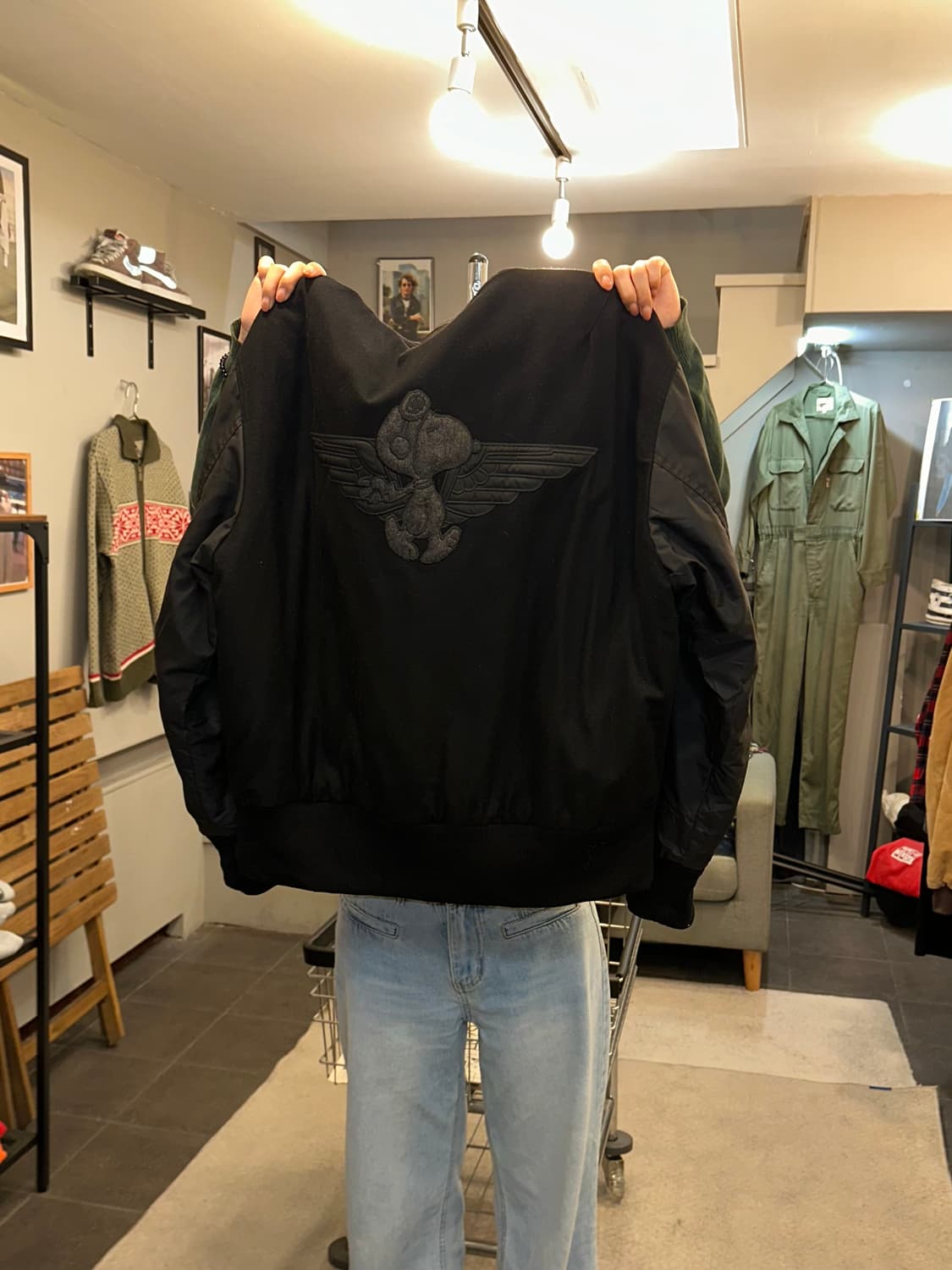 90‘s Iceberg Snoopy double pocket jacket 상품이미지1