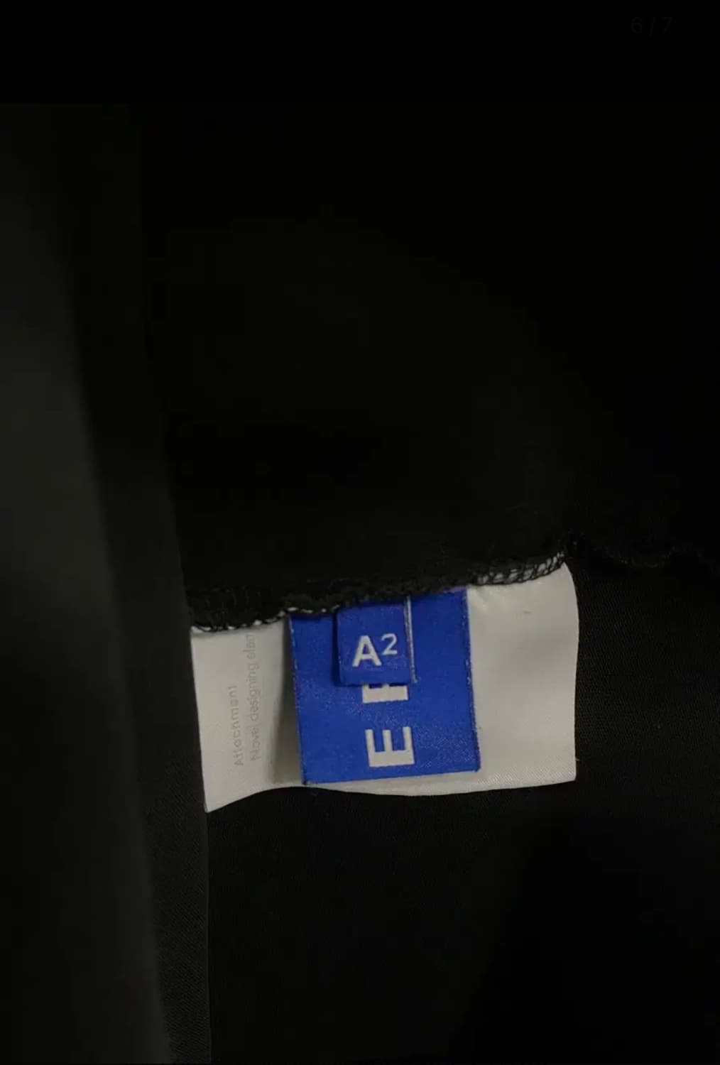 아더에러 트윈 하트 로고 티셔츠 느와르 L 상품이미지6